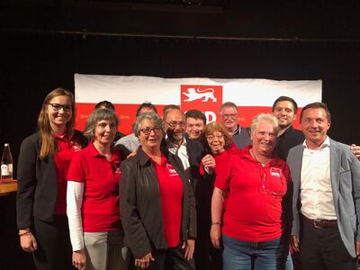 Unsere Mitgliede mit MartinSchulz